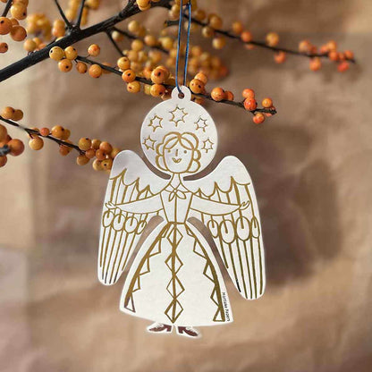 Angel Ornament | Christmas Decoration | Holiday Ornament