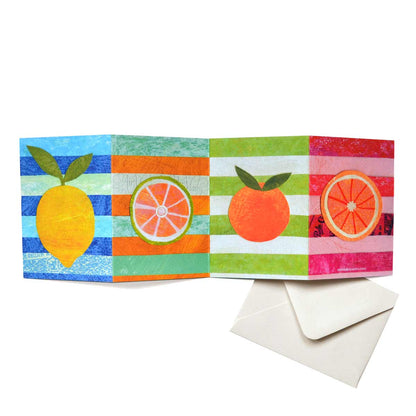 Citrus concertina card