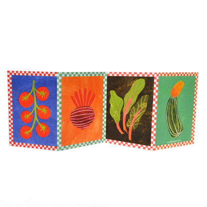 Veg Patch concertina card