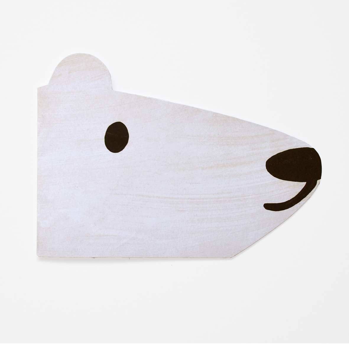 Polar bear card