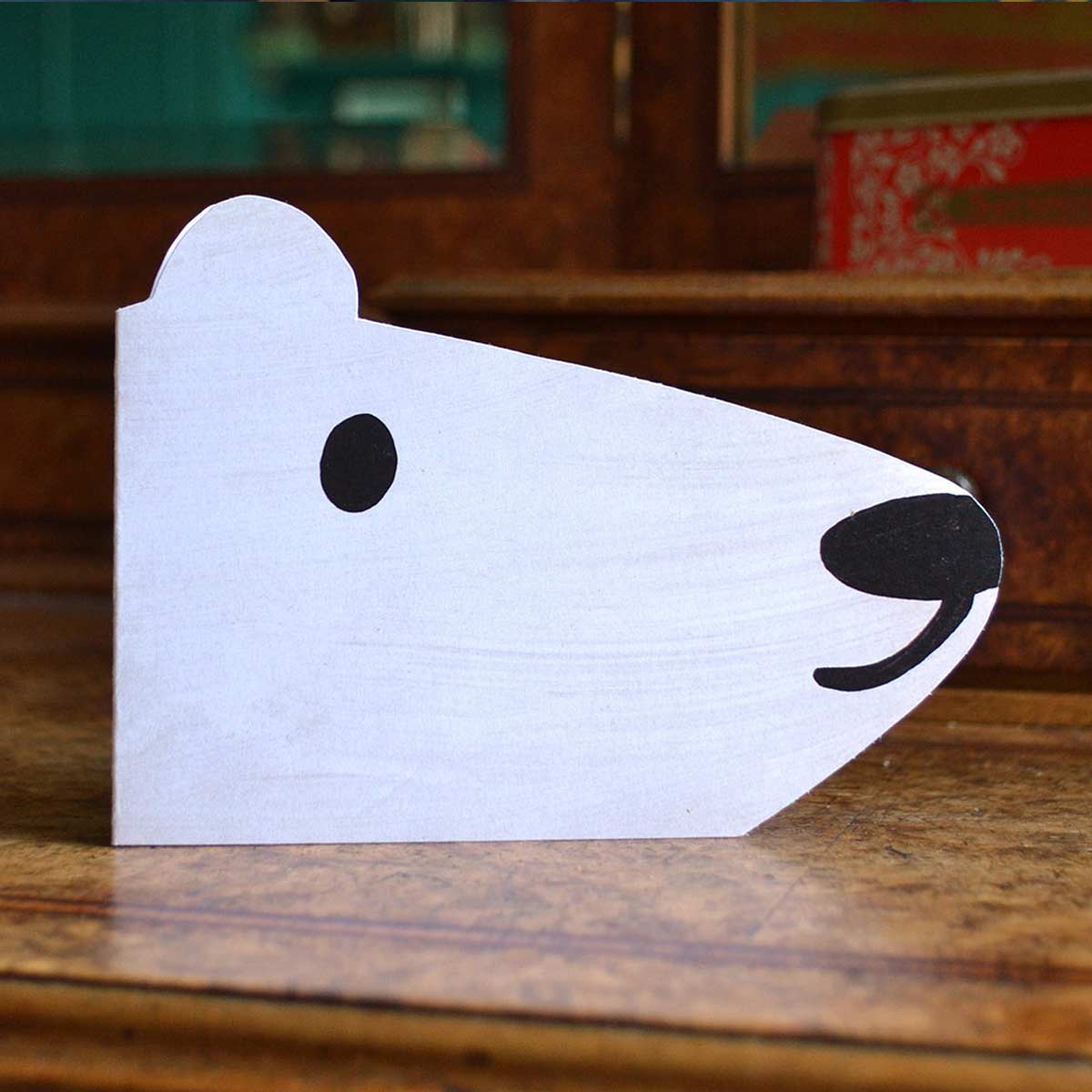 Polar bear card